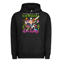 Pigment Black western rodeo cowgirl dreams Urban Hoodie - NancyCooperArtShop
