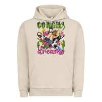 Pigment French Oak western rodeo cowgirl dreams Urban Hoodie - NancyCooperArtShop