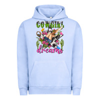 Pigment Grape Ice western rodeo cowgirl dreams Urban Hoodie - NancyCooperArtShop