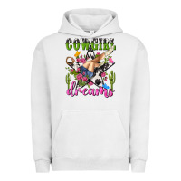Pigment Lunar Rock western rodeo cowgirl dreams Urban Hoodie - NancyCooperArtShop