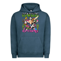 Pigment Midnight Navy western rodeo cowgirl dreams Urban Hoodie - NancyCooperArtShop