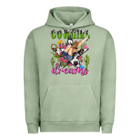 Pigment Oil Green western rodeo cowgirl dreams Urban Hoodie - NancyCooperArtShop