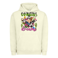 Pigment Pistachio western rodeo cowgirl dreams Urban Hoodie - NancyCooperArtShop