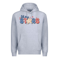 Heather Grey oh my stars Premium Hoodie - MaliasSmallBusiness