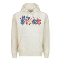 Oatmeal Heather oh my stars Premium Hoodie - MaliasSmallBusiness