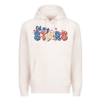 Pale Pink oh my stars Premium Hoodie - MaliasSmallBusiness