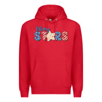 Red oh my stars Premium Hoodie - MaliasSmallBusiness