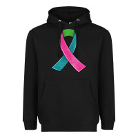 Black metastatic breast cancer ribbon Heavyweight Hoodie - JahusDesignShop