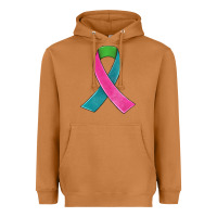 Meerkat metastatic breast cancer ribbon Heavyweight Hoodie - JahusDesignShop