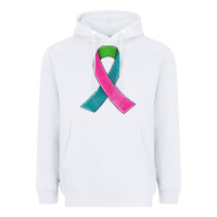 Metastatic Breast Cancer Ribbon Heavyweight Hoodie | Teevron