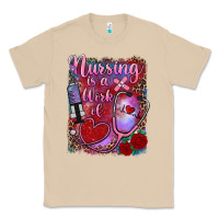 Mushroom nursing is a work of heart Classic Tee - RanaPortraitStore