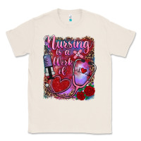 Natural nursing is a work of heart Classic Tee - RanaPortraitStore