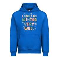 Cobalt i dont do winter very well Urban Hoodie - MaliasSmallBusiness