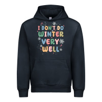 Navy i dont do winter very well Urban Hoodie - MaliasSmallBusiness