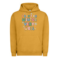 Pigment Peanut Butter i dont do winter very well Urban Hoodie - MaliasSmallBusiness
