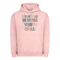Pigment Salmon i dont do winter very well Urban Hoodie - MaliasSmallBusiness