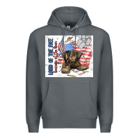 Rock land of the free Premium Hoodie - MaliasSmallBusiness