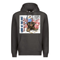 Smoke land of the free Premium Hoodie - MaliasSmallBusiness