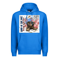 True Royal land of the free Premium Hoodie - MaliasSmallBusiness