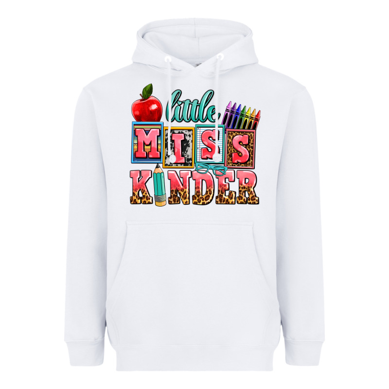 Little Miss Kinder Heavyweight Hoodie by AdoDesignShop | Teevron