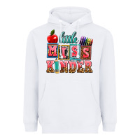 White little miss kinder Heavyweight Hoodie - AdoDesignShop