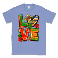 Colony Blue love mexico Classic Tee - Zillion Design Studio