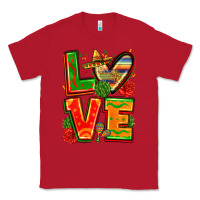 Red love mexico Classic Tee - Zillion Design Studio