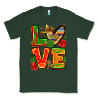 Sports Green love mexico Classic Tee - Zillion Design Studio