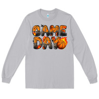 Moon Dust game day basketball leopard Long Sleeve Tee - Zillion Design Studio
