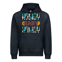 Navy western howdy baby howdy Urban Hoodie - NancyCooperArtShop