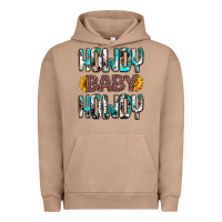 Pigment Burro western howdy baby howdy Urban Hoodie - NancyCooperArtShop