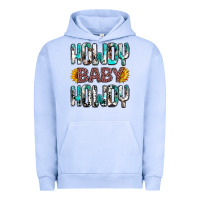 Pigment Grape Ice western howdy baby howdy Urban Hoodie - NancyCooperArtShop