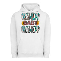 Pigment Lunar Rock western howdy baby howdy Urban Hoodie - NancyCooperArtShop