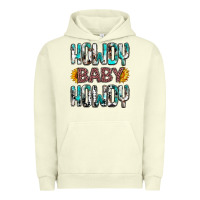 Pigment Pistachio western howdy baby howdy Urban Hoodie - NancyCooperArtShop