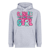 Heather Grey cancer picked the wrong girl Heavyweight Hoodie - JahusDesignShop