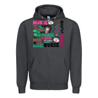 Smoke nurse Zipper Hoodie - Zillion Design Studio