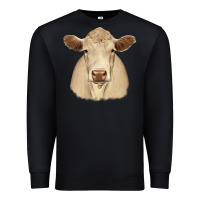 Black charolais Premium Sweatshirt - JahusDesignShop