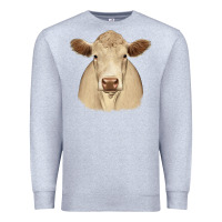 Heather Grey charolais Premium Sweatshirt - JahusDesignShop