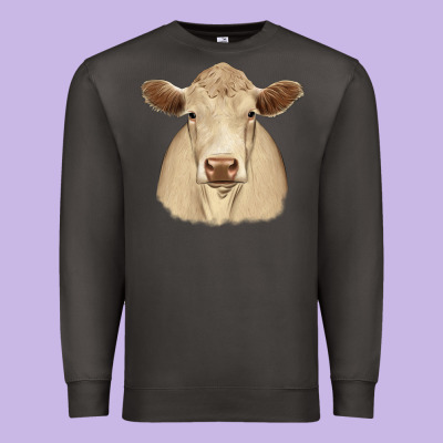 Charolais Premium Sweatshirt Designed By Jahusdesignshop