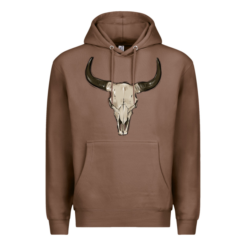 Cow Skul Premium Hoodie by MaliasSmallBusiness | Teevron