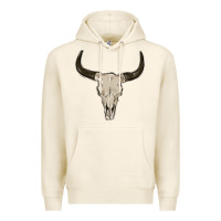 Tofu cow skul Premium Hoodie - MaliasSmallBusiness