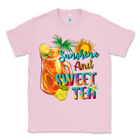 Bubblegum Pink sunshine and sweet tea Classic Tee - texasbilliewilder