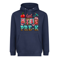 Navy little miss pre k Heavyweight Hoodie - AdoDesignShop