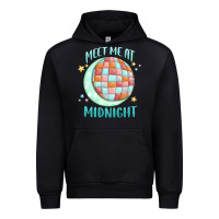 Black meet me at midnight Urban Hoodie - MaliasSmallBusiness
