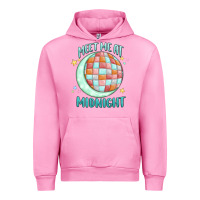 Fuchsia Pink meet me at midnight Urban Hoodie - MaliasSmallBusiness