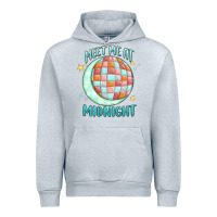 Heather Grey meet me at midnight Urban Hoodie - MaliasSmallBusiness