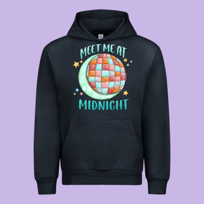 Meet Me At Midnight Urban Hoodie Designed By Maliassmallbusiness