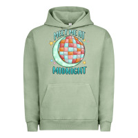 Pigment Oil Green meet me at midnight Urban Hoodie - MaliasSmallBusiness