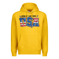 Lemon land of the free usa Premium Hoodie - MaliasSmallBusiness