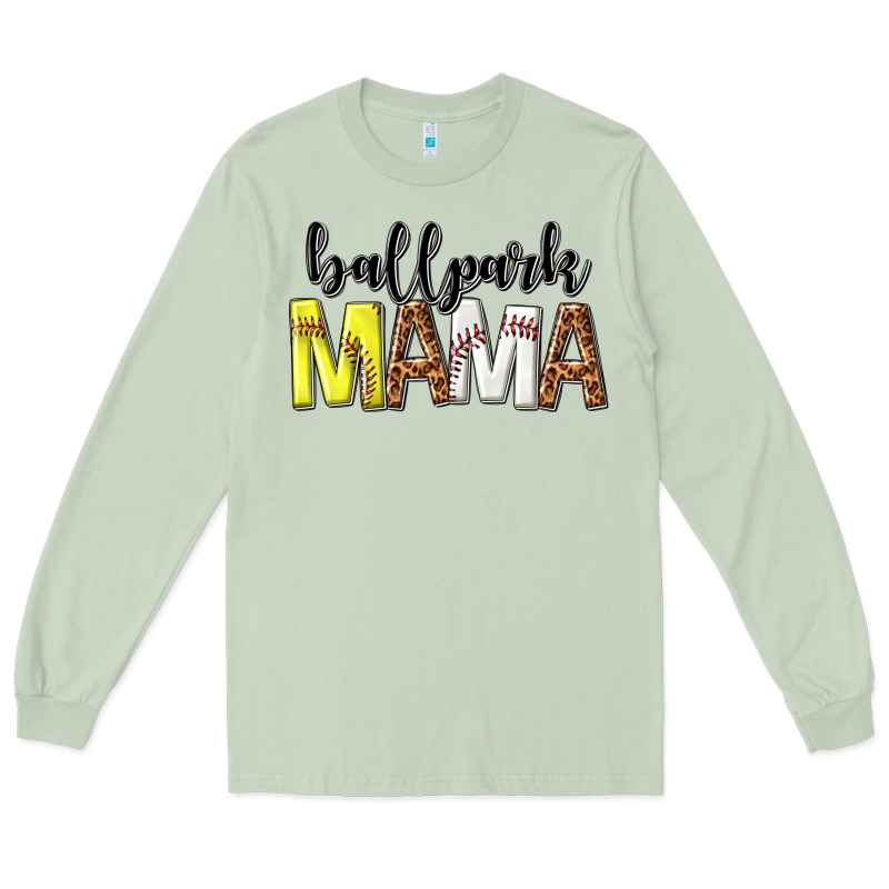 Ballpark Mama Long Sleeve Tee by texasbilliewilder | Teevron